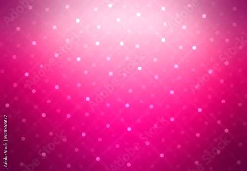 Pink twinkles glittering shiny background. Glare textured illustration for festive decor.