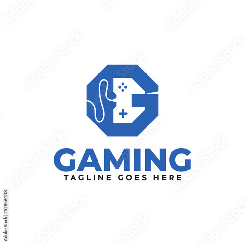Letter G For Gamer Logo