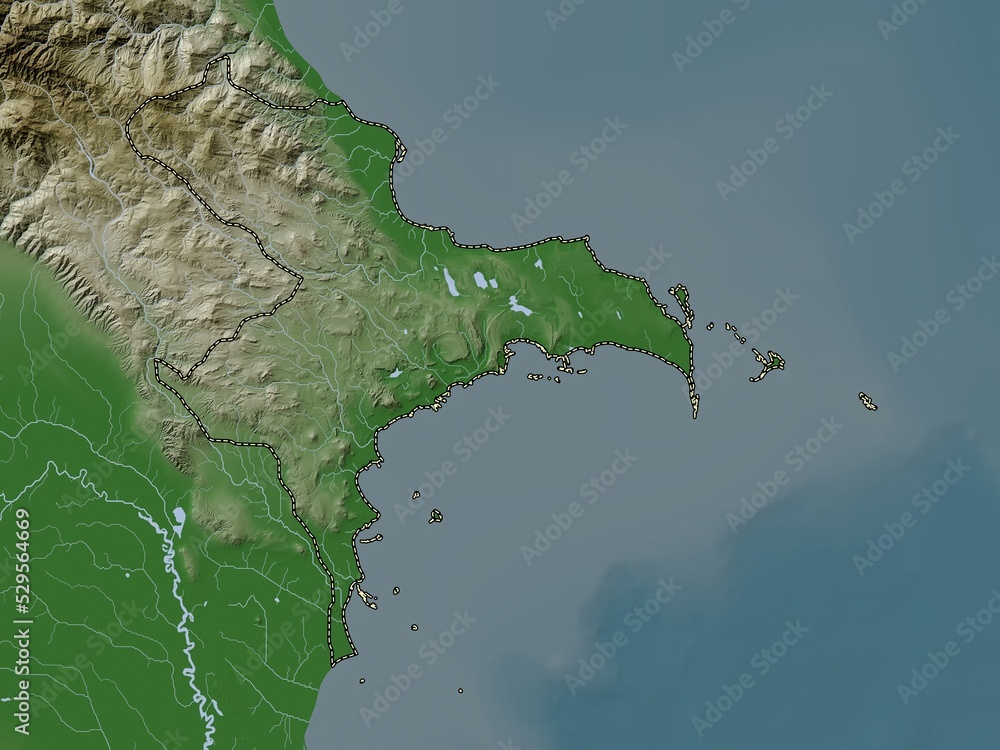 Absheron, Azerbaijan. No legend Stock Illustration | Adobe Stock