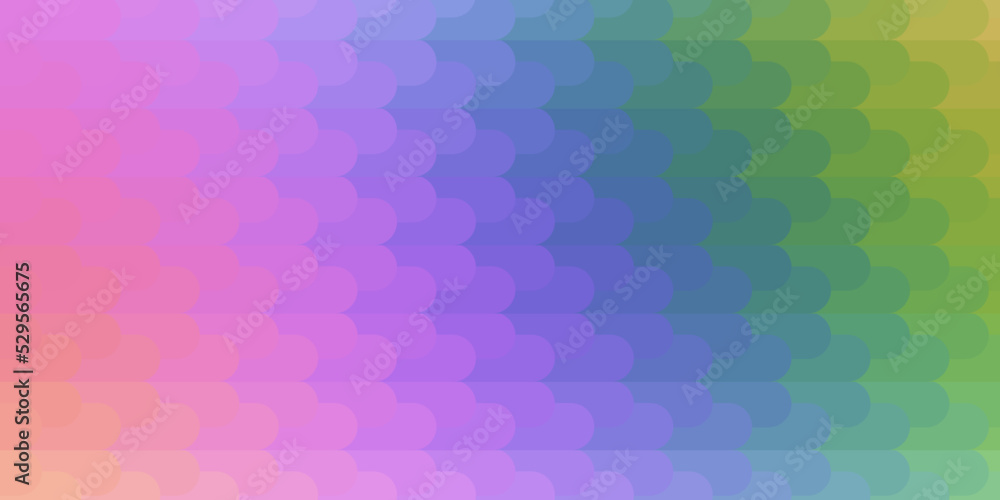 Light Multicolor vector pattern with lines.