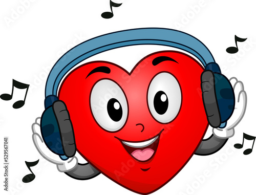 Mascot Heart Listen Music T...