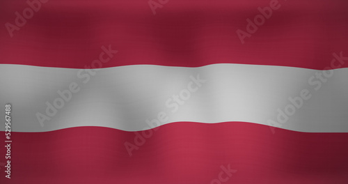 Image of waving flag of austria