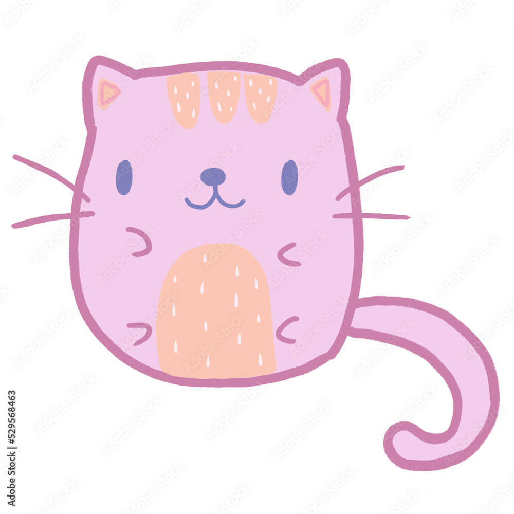 Cute cat cartoon characters Cute cat cartoon characters