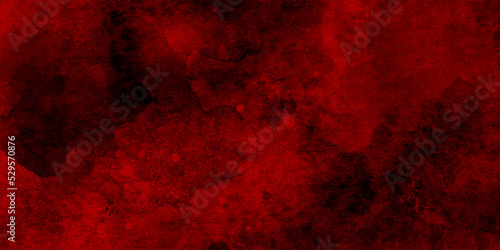 Abstract image, geometric pattern The computer program was modified to be watercolor, dark red and black.