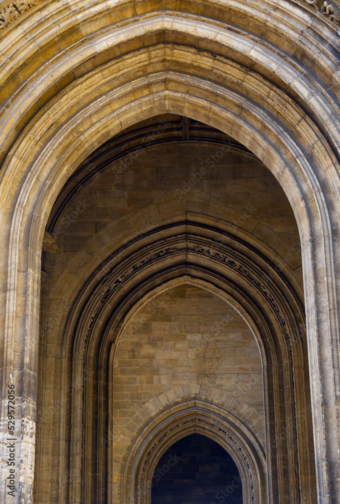 Oviedo, Spain - Cathedral Archways
