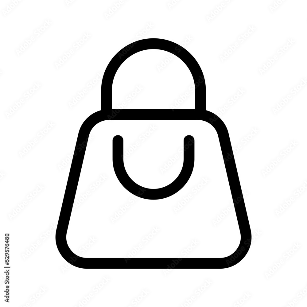 Shopping Bag Icon Vector Symbol Design Illustration Shopping Bag Icon Vector Symbol Design Illustration