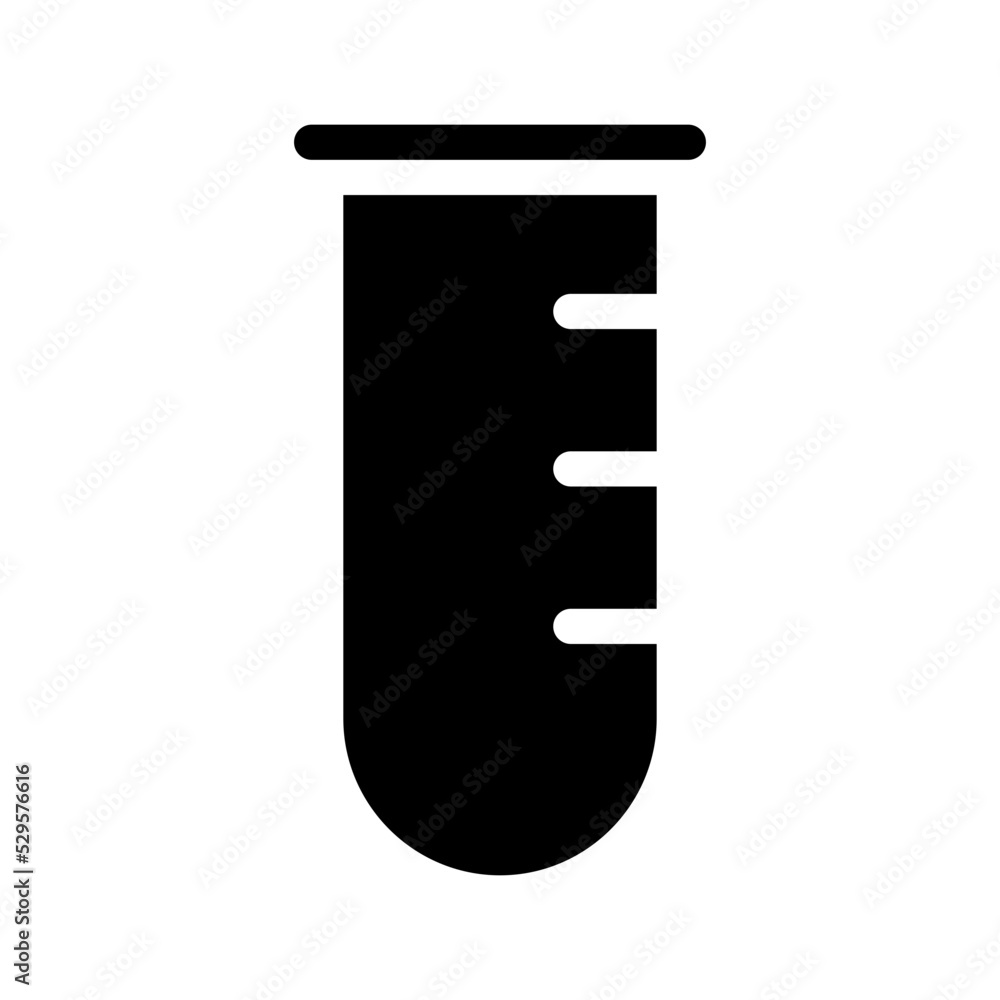 Test Tube Icon Vector Symbol Design Illustration Test Tube Icon Vector Symbol Design Illustration