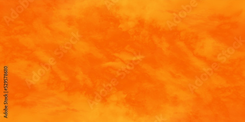 yellow and orange watercolor paper texture background, acrylic painted orange or yellow grunge texture, Blurry and puffy orange background texture vector illustration, orange background for wallpaper.