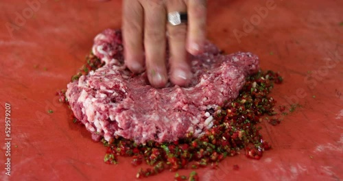 Turkish kebab lahmacun restaurant oven