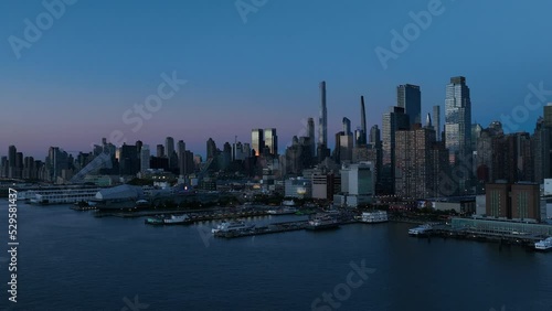 Wallpaper Mural Midtown Manhattan Cityscape at Blue Hour Torontodigital.ca