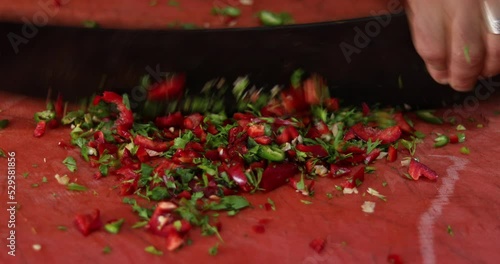 Turkish kebab lahmacun restaurant oven