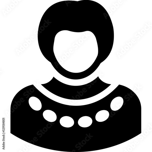 Lady Vector Icon