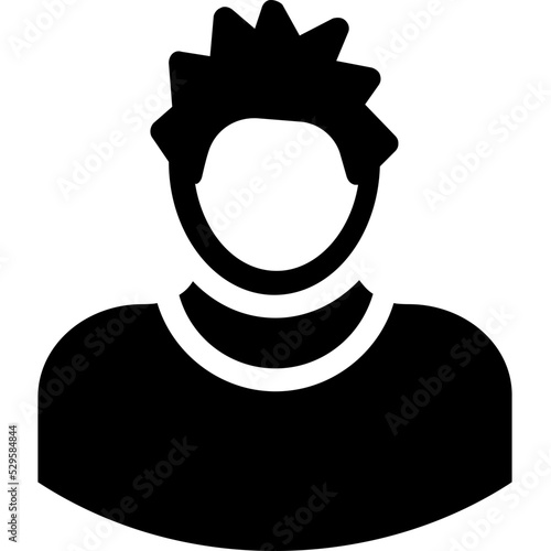 Fashion Boy Vector Icon