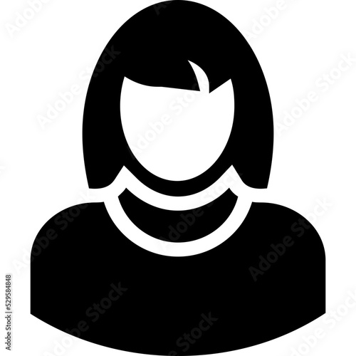 Lady Vector Icon