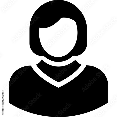 Lady Vector Icon