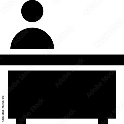 Reception Vector Icon