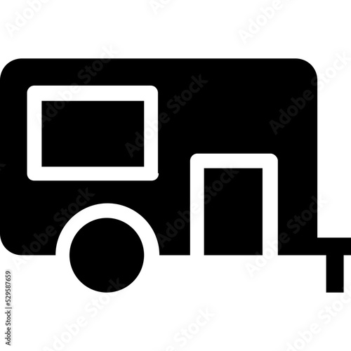 Caravan Vector Icon
