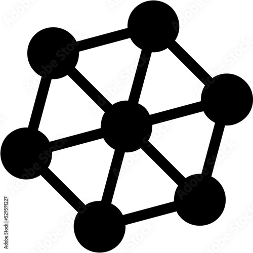 Molecule Vector Icon