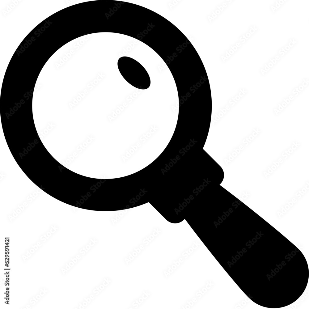 Magnifier Vector Icon