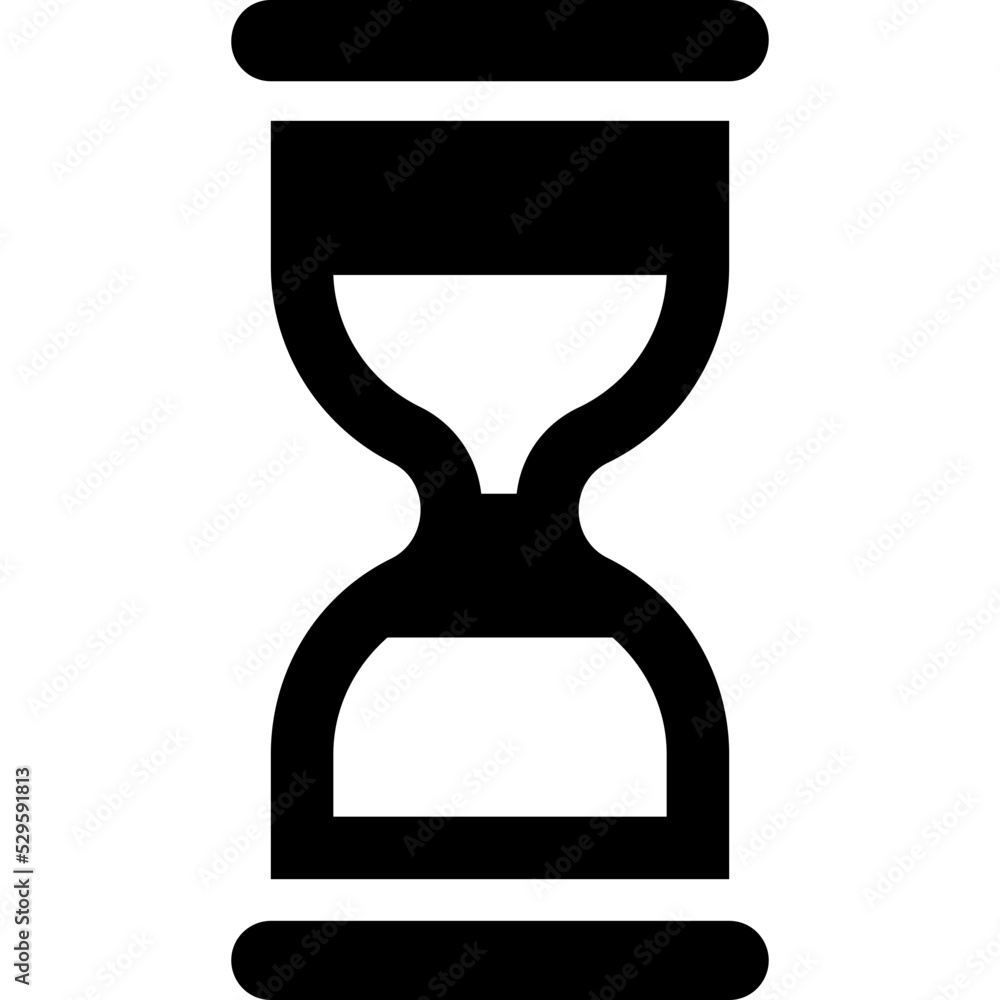 Hourglass Vector Icon Hourglass Vector Icon
