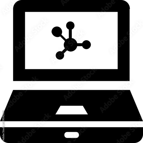 Molecule Vector Icon