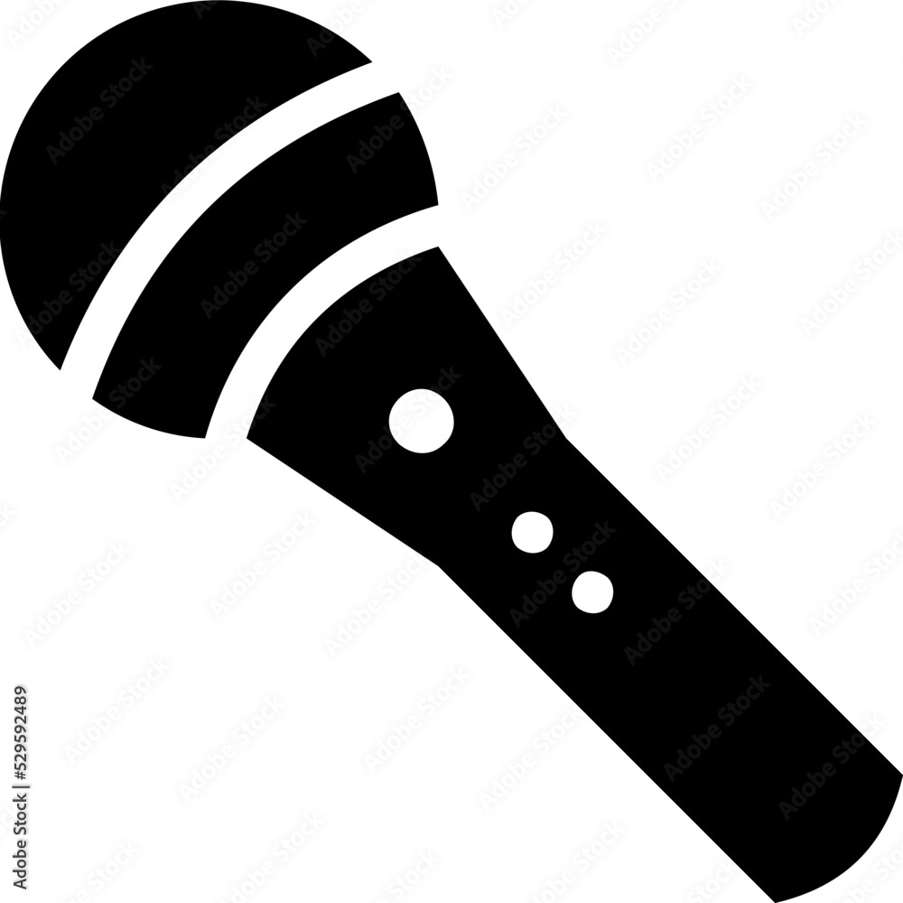 Microphone Vector Icon Microphone Vector Icon