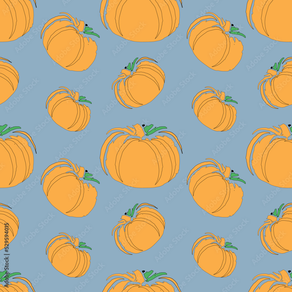 seamless pattern with pumpkins seamless pattern with pumpkins