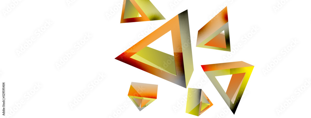 3d triangle abstract background. Basic shape technology or business concept composition. Trendy techno business template for wallpaper, banner, background or landing 3d triangle abstract background. Basic shape technology or business concept composition. Trendy techno business template for wallpaper, banner, background or landing