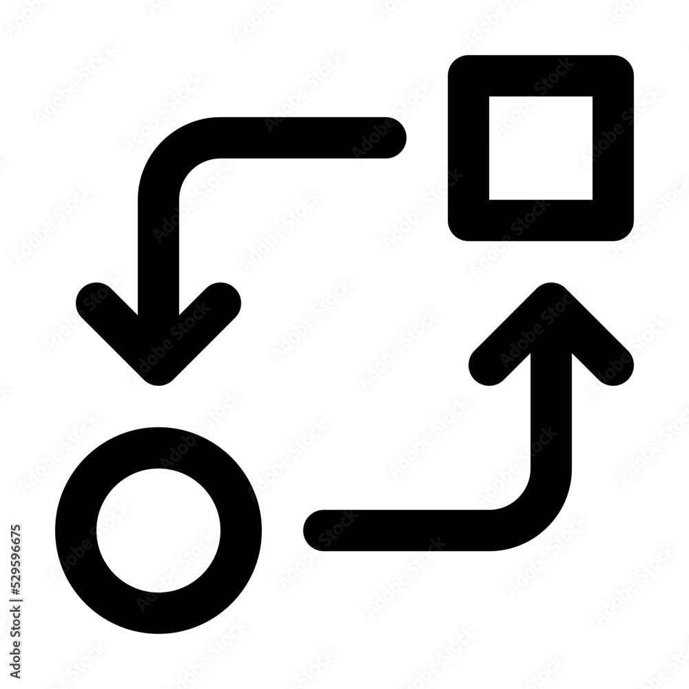 Adapt To Change Icon Line Adapt To Change Icon Line