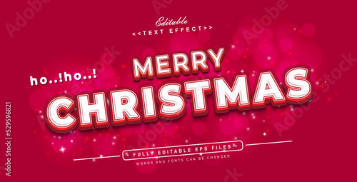 editable magenta color merry christmas  text effect perfect for holiday banner purposes.logo text.typhography logo