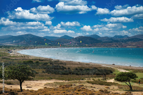 Fototapeta Naklejka Na Ścianę i Meble -  Gokceada Island located in Aegean Sea region. The island belongs to Turkey.