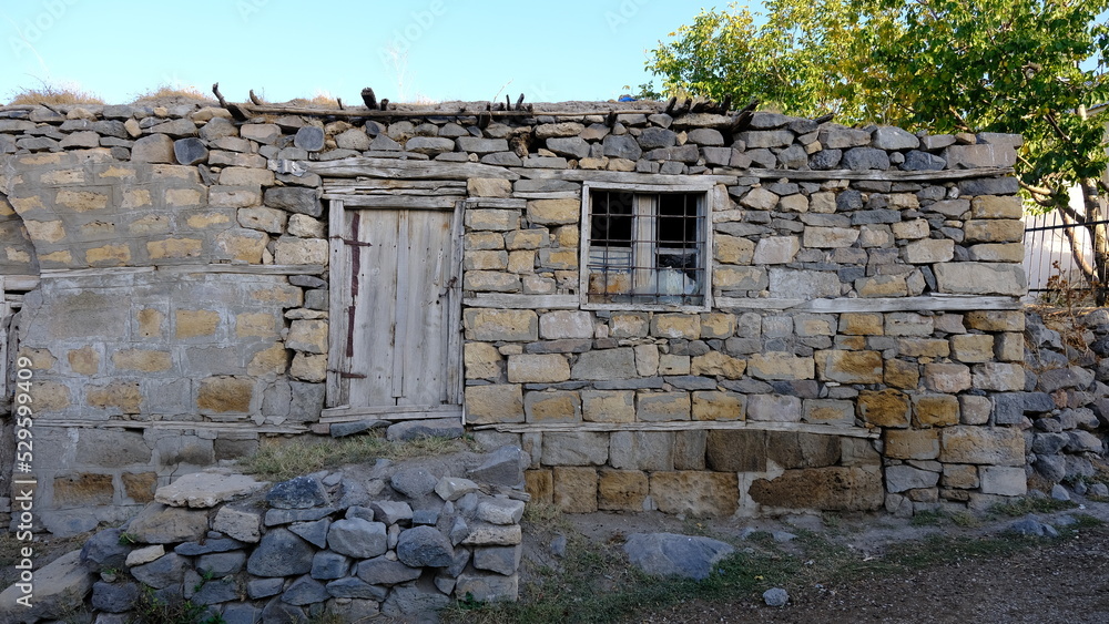 an old stone house