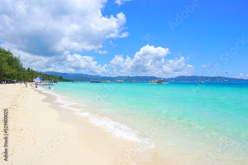 White Beach  Boracay island  Philippines