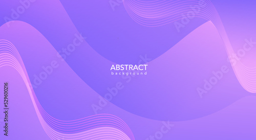 Abstract Purple background with waves, abstract background with lines