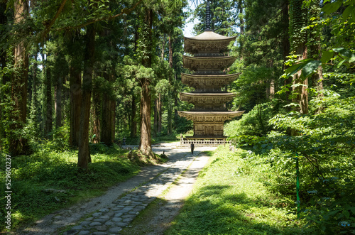 羽黒山五重塔