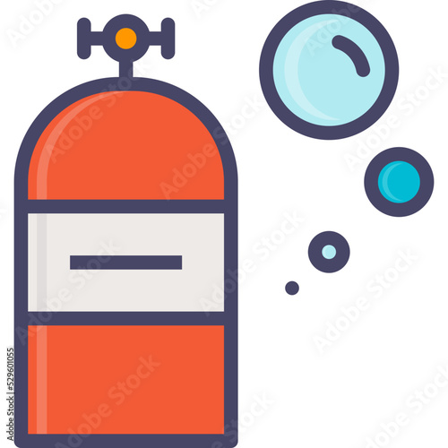 Oxygen Cylinder Icon