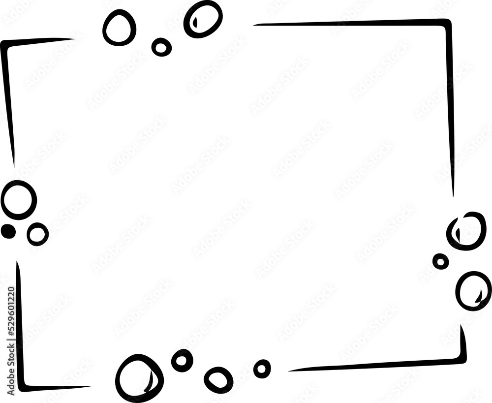 doodle frame outline decoration doodle frame outline decoration