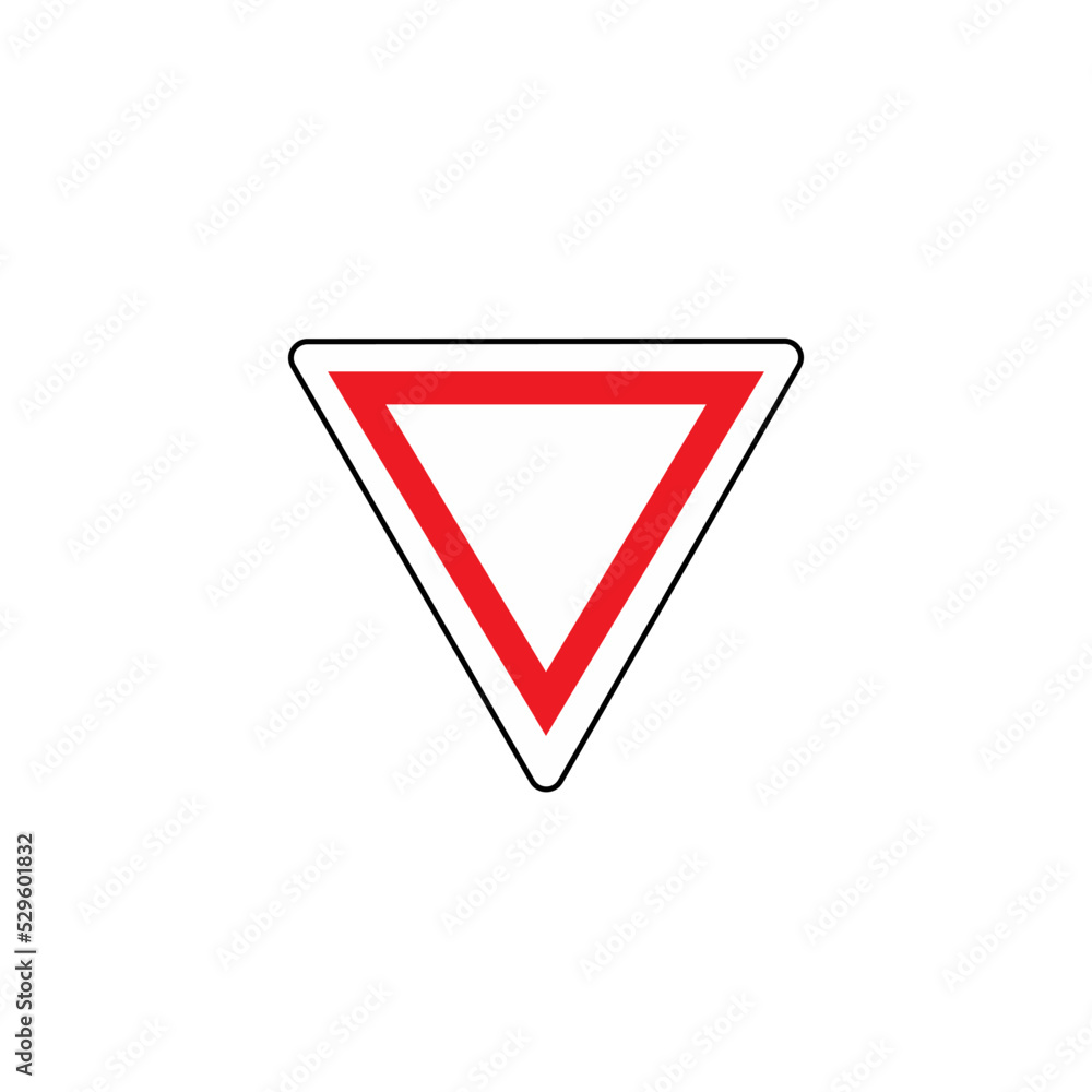 a vector in the form of a traffic sign symbol or logo a vector in the form of a traffic sign symbol or logo