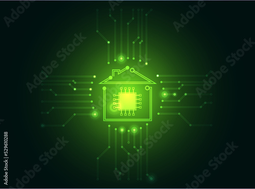 intelligente haustechnik illustration