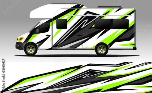 racing background vector for camper car wraps and more