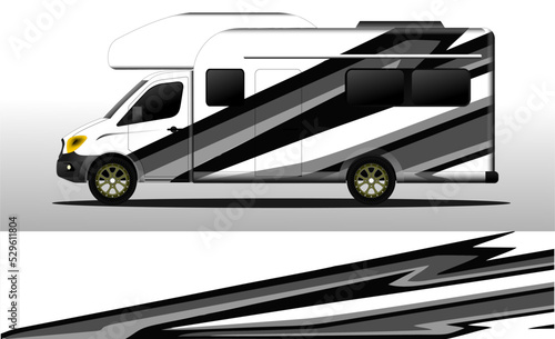 racing background vector for camper car wraps and more