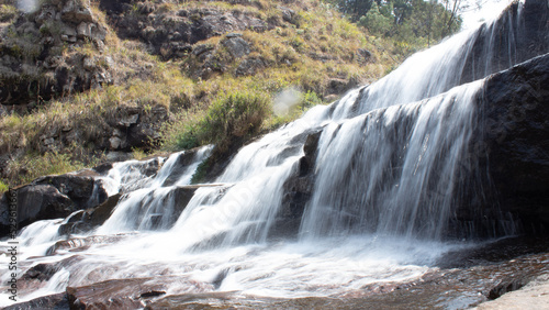 waterfall in kodanadu tamilnadu. Water falls in the hidden waterfall in kodanadu