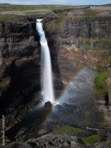 H  ifoss waterfall  Iceland.