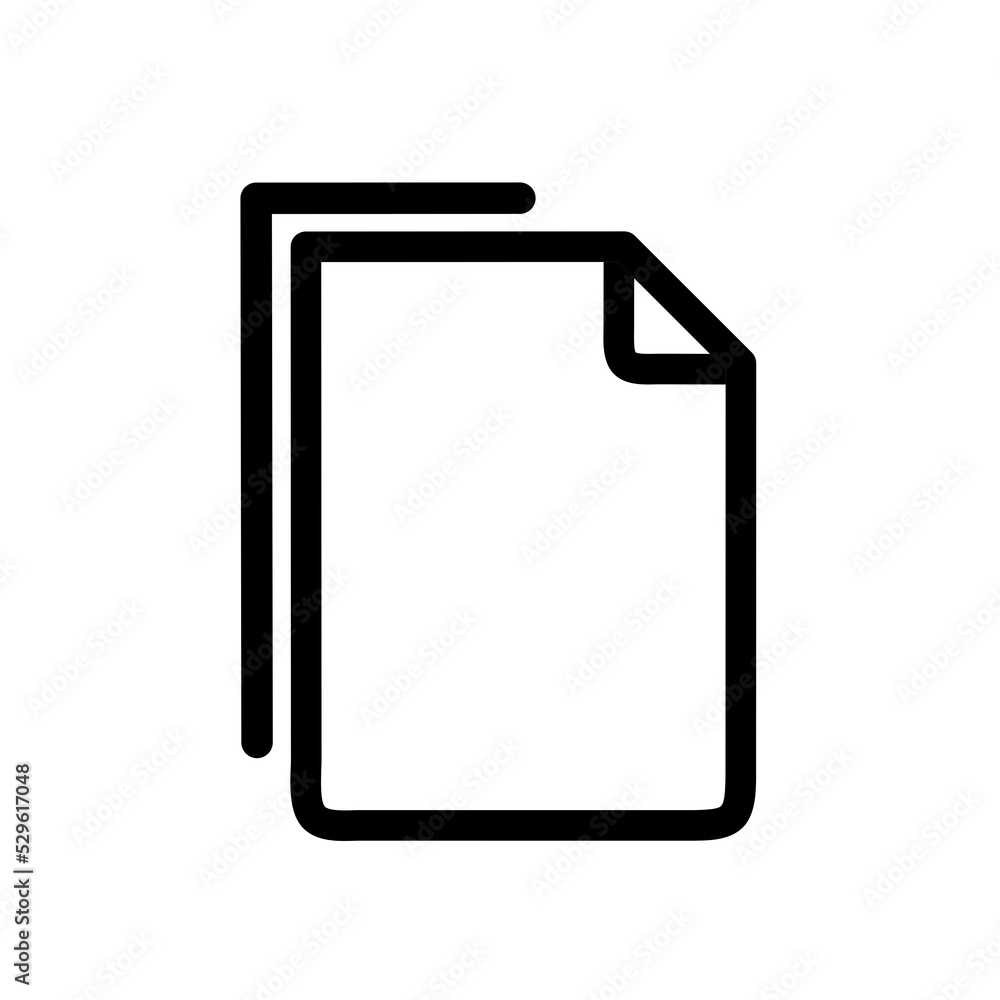 copy file icon with simple design copy file icon with simple design