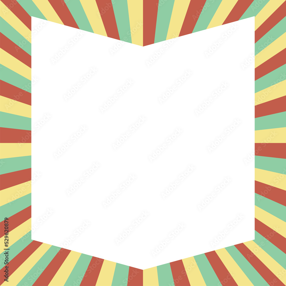 Aesthetic Colorful Frame Center Hole Aesthetic Colorful Frame Center Hole