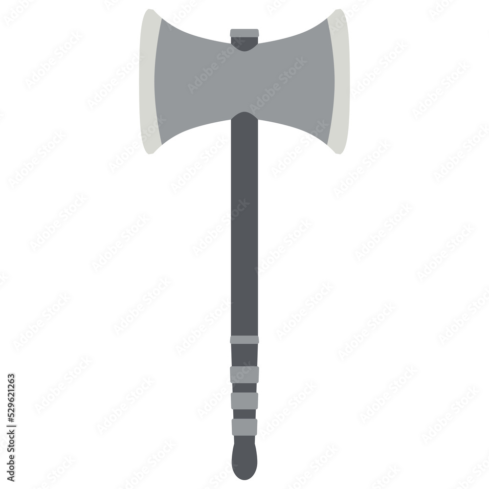 Ax Viking Double Side Warrior Weapon Ax Viking Double Side Warrior Weapon