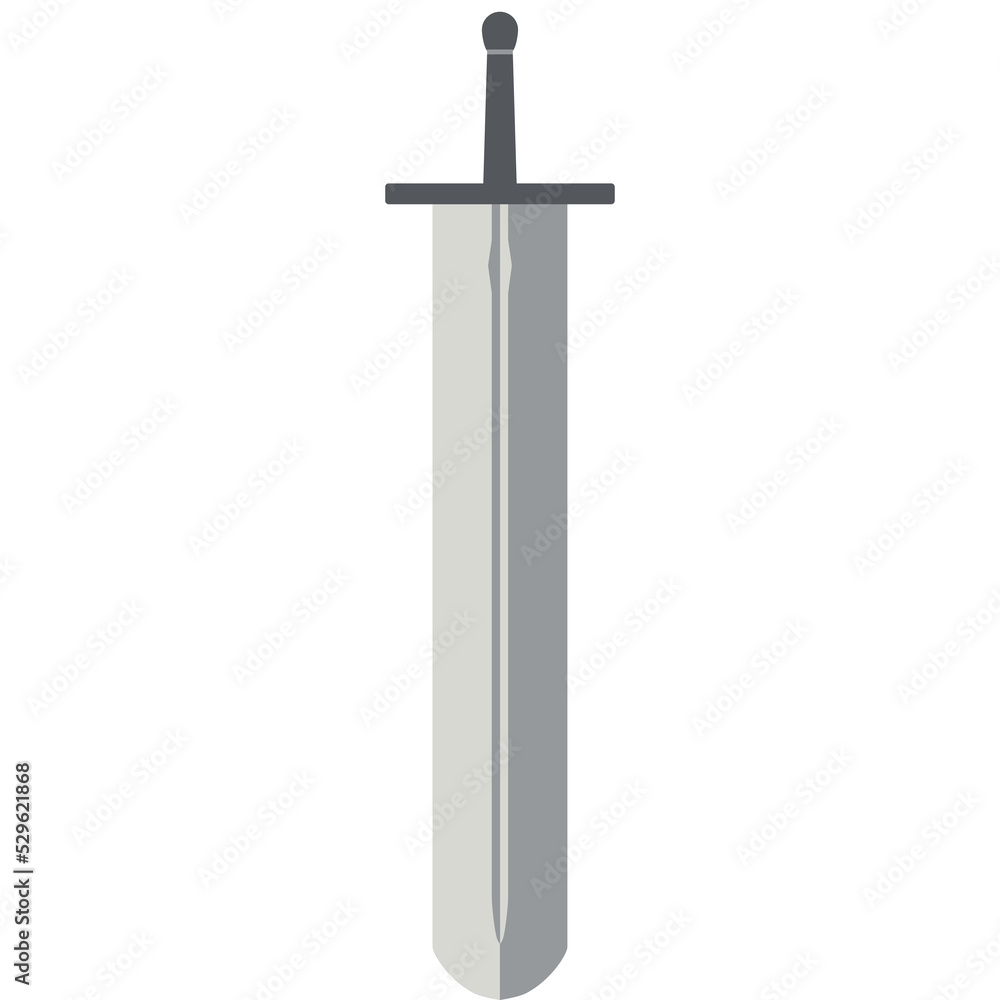 Big Knight Sword Two Handed Two Side Sharp Big Swords Warrior Weapon