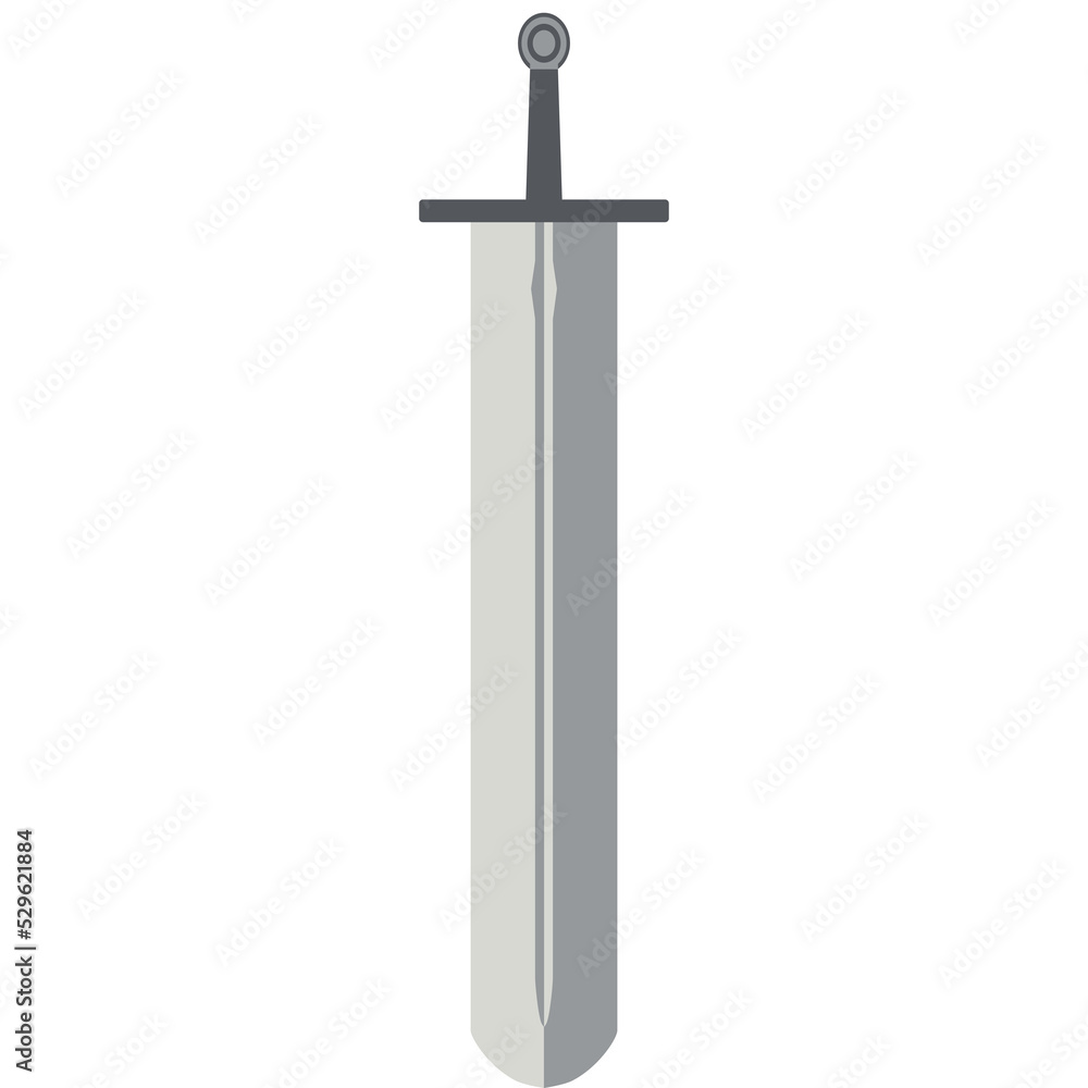 Big Knight Sword Two Handed Two Side Sharp Big Swords Warrior Weapon