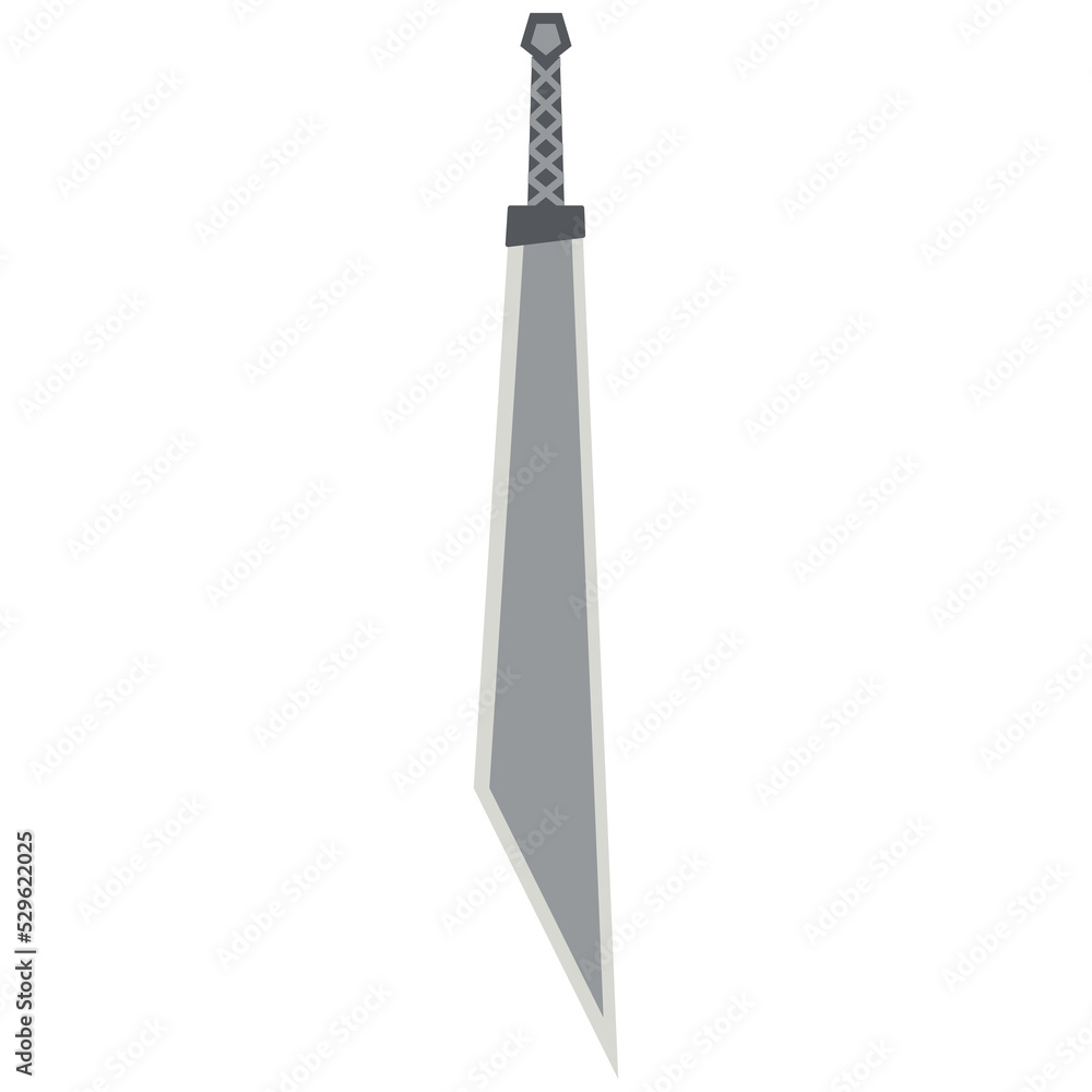 Dragon Slayer Sword Machete Two Handed Two Side Sharp Classic Weapon Dragon Slayer Sword Machete Two Handed Two Side Sharp Classic Weapon
