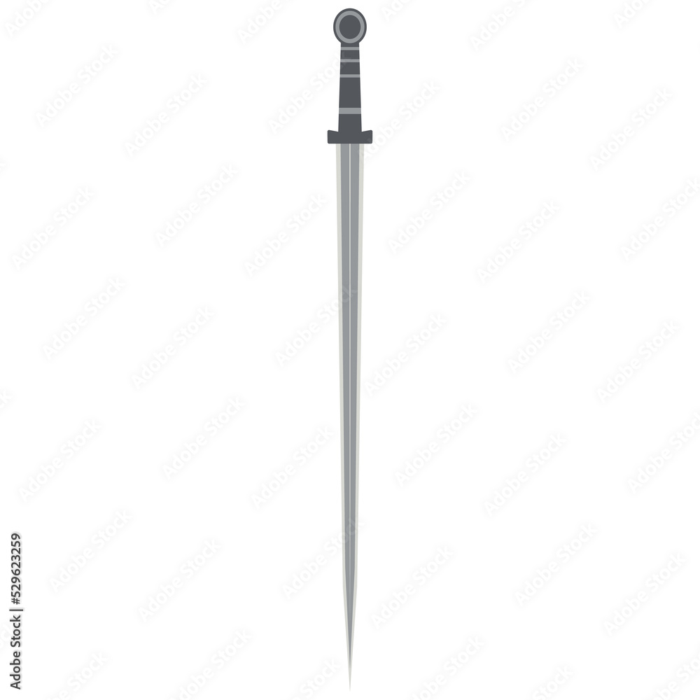 Needle Sword One Handed Two Side Sharp Classic Weapon Needle Sword One Handed Two Side Sharp Classic Weapon